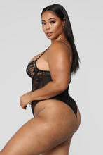 Load image into Gallery viewer, BEEN WAITING teddy - Black