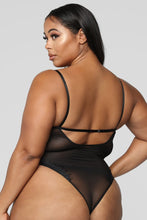 Load image into Gallery viewer, BEEN WAITING teddy - Black