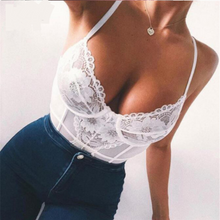 Load image into Gallery viewer, LOVE TO TEASE bodysuit - White