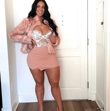 Load image into Gallery viewer, BEEN WAITING teddy - White