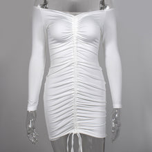 Load image into Gallery viewer, DEFINE SNATCHED mini dress - White