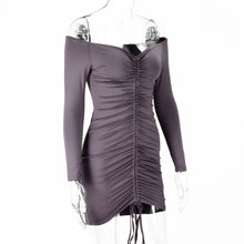 Load image into Gallery viewer, DEFINE SNATCHED mini dress - Mocha