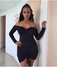Load image into Gallery viewer, DEFINE SNATCHED mini dress - Black