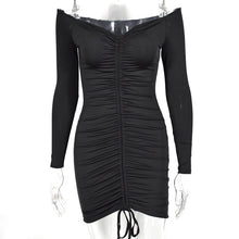 Load image into Gallery viewer, DEFINE SNATCHED mini dress - Black