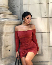 Load image into Gallery viewer, DEFINE SNATCHED mini dress - Red