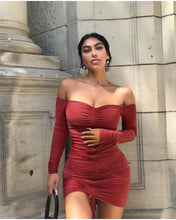 Load image into Gallery viewer, DEFINE SNATCHED mini dress - Red