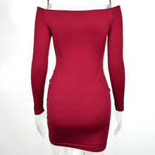 Load image into Gallery viewer, DEFINE SNATCHED mini dress - Red