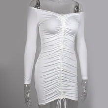 Load image into Gallery viewer, DEFINE SNATCHED mini dress - White