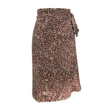 Load image into Gallery viewer, SO SO PRETTY satin skirt - Brown