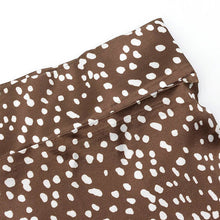 Load image into Gallery viewer, SO SO PRETTY satin skirt - Brown