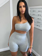 Load image into Gallery viewer, SCULPTED romper - Grey