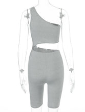 Load image into Gallery viewer, SCULPTED romper - Grey